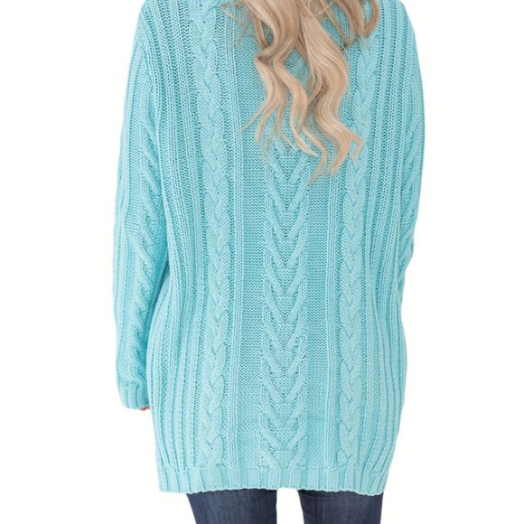 Cable Sweater Cardigan - Picture 4 of 5